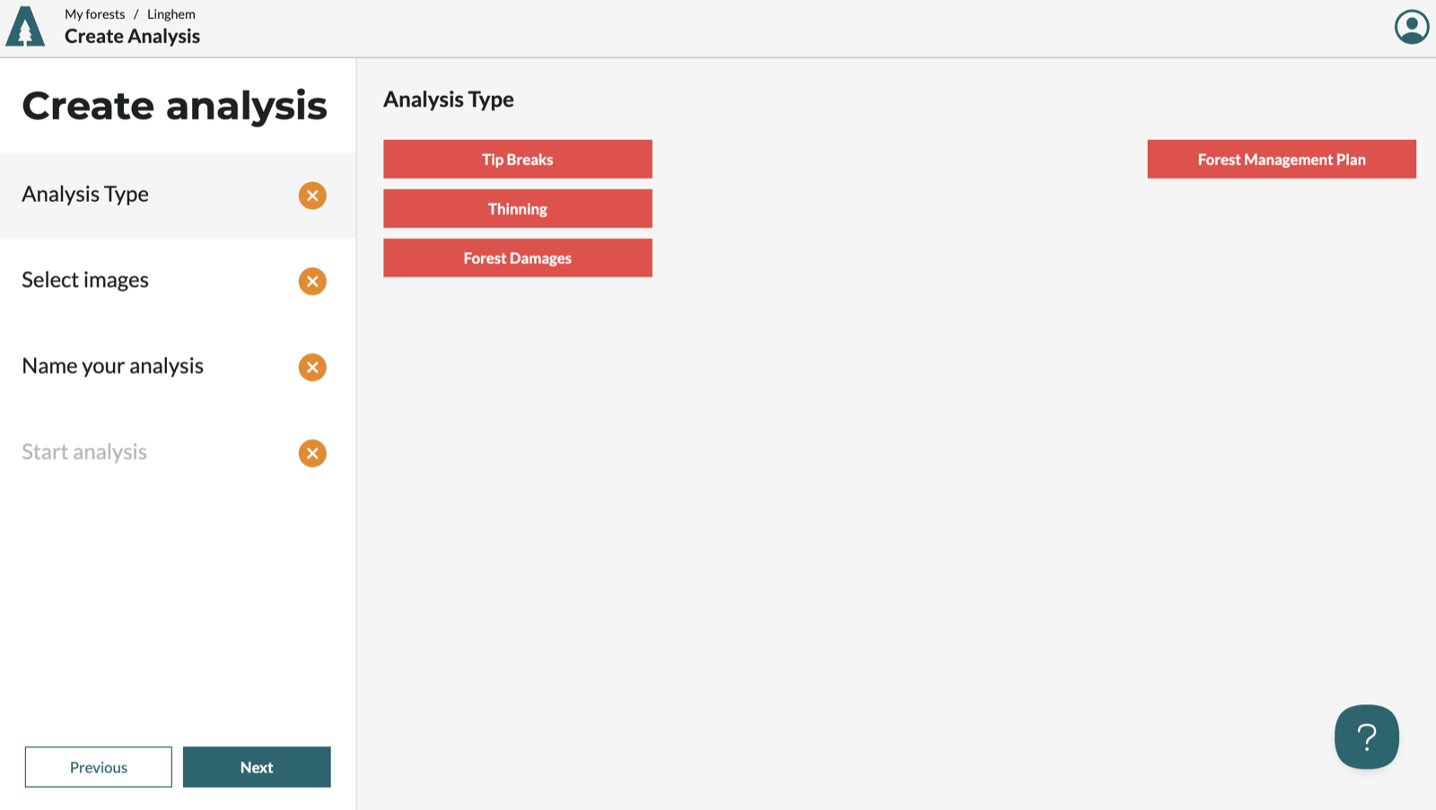 Create analysis view