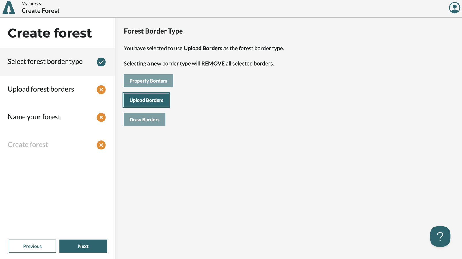 Create forest view